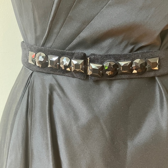 Byron Lars beauty mark black cocktail party dress size 8 - Picture 4 of 7